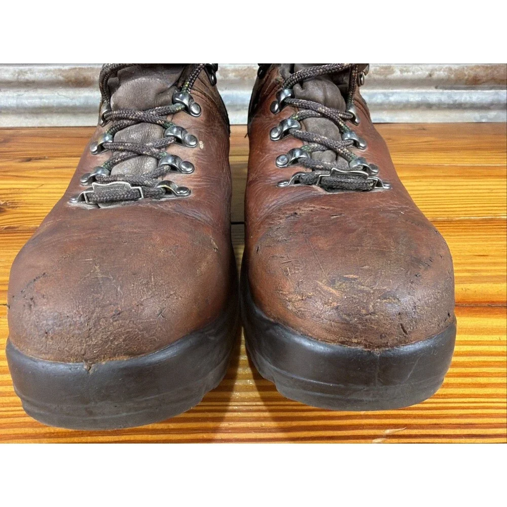 Thorogood #804-3266 Work Boot Mens 9.5EEE Composite Toe Leather NO INSOLES